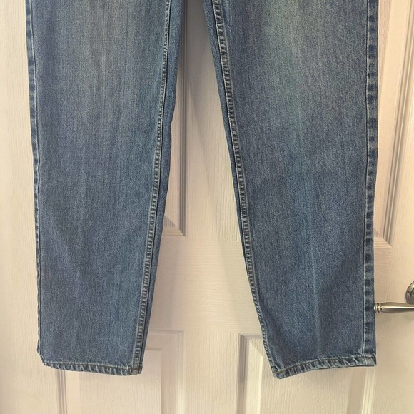 Vintage 90s Y2K Gap 34X32 Easy Fit Blue Jeans Retro Distressed Faded Baggy Loose - Picture 3 of 13